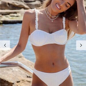 NWT White Bikini Swimsuit